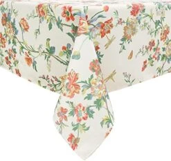 Waterproof Wildflower Floral Print Tablecloth Rectangle Table Cloth For Dinning Room 60 Inch By 84 Inch -Generic Furniture Shop 51qPIPXG2PL. AC 1