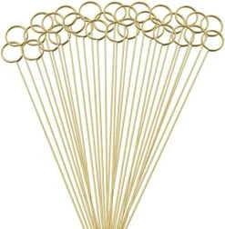 30 Pcs Metal Floral Place Card Holder, 13.4 Inch Table Number Holders Heart Shape Flower Pick Clips For Floral Arrangement, Golden Card Holder Stick For Wedding And Party -Generic Furniture Shop 51sdyeiQIkL. AC
