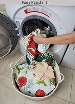 Summer Placemats Set Of 4 - Double Sided Pattern Washable Placemats, Placement Mats For Dining Table, Table Placemats Set Of 4, Linen Placemats, Dining Table Mats, Plate Mat Set, 18"X13" -Generic Furniture Shop 51shGOVbG1L