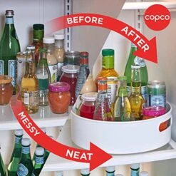 Non-Skid Storage Turntable, 12-Inch, Gray 15 Non-Skid Storage Turntable, 12-Inch, Gray -Generic Furniture Shop 51soixtSMOL