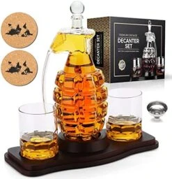 Whiskey Stones Gift Set - Whiskey Glass Set Of 2 - Granite Chilling Whiskey Rocks - Scotch Bourbon Whiskey Glass Gift Box Set - Best Drinking Gifts For Men Dad Husband Birthday Party Holiday Present -Generic Furniture Shop 51svE7JsfHL. AC