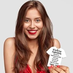 50 T-Shirt Washing Instructions Cards - Care Instruction -Generic Furniture Shop 51tasI5ZitL