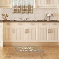 Ti-Fatigue Floor Comfort Mat - 18 X 30 Inch (Home Sweet Home) - Waterproof Non-Slip Rug - Easy To Clean Cushioned Mat For Kitchen, Bathroom, Standing Desk & Office - Achim Home Decor -Generic Furniture Shop 51uzZjZaazL. AC