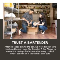 Spoon Set – Drink Mixing Spoons For Mixing Glass Or Shaker – Stainless Steel Cocktail Stirrer Set – Heavyweight Drink Stirrers – Professional-Quality Mixing Spoon Set (12”, Set Of 2) -Generic Furniture Shop 51xsxoy8HnL