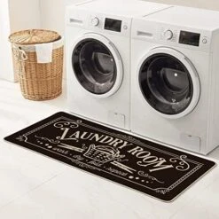 Artoid Mode Farmhouse Fun Laundry Room Decor Runner Rug, Daily Home Washhouse Area Rug Low-Profile Floor Mat Switch Mat For Indoor Outdoor 20 * 59 Inch -Generic Furniture Shop 51yB nK1tuL. AC