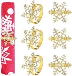 Snowflake Napkin Rings Set Of 12 Summer Wedding Valentines Day Easter Rhinestone Dinners Parties Supply Decor Silver (Silver Rhinestone) 29 Snowflake Napkin Rings Set Of 12 Summer Wedding Valentines Day Easter Rhinestone Dinners Parties Supply Decor Silver (Silver Rhinestone) -Generic Furniture Shop 51yQyWGYvvL. AC