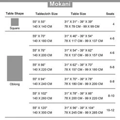 Middle Embroidery Table Cloth Washable Cotton Linen Tassel Tablecloth, Rectangle Wrinkle Free Anti-Fading Table Cover For Kitchen Dinning Thanksgiving Christmas (55 X 86 Inch, Brown) -Generic Furniture Shop 51z4QhGztFS