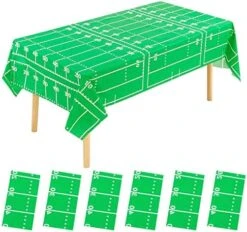 6 Pack Happy Birthday Plastic Tablecloths,108" X 54"Rectangle Disposable Table Covers For Picnic Birthday Wedding Parties … -Generic Furniture Shop 51z66q7lmPL. AC