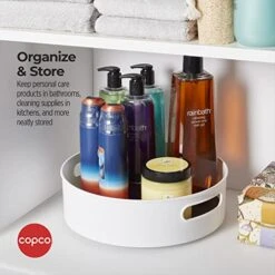 Non-Skid Storage Turntable, 12-Inch, Gray 14 Non-Skid Storage Turntable, 12-Inch, Gray -Generic Furniture Shop 51zZwgwrdlL