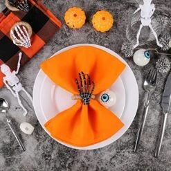 Handcraft Flower Napkin Rings Set Of 6,Pink Peony Flower Handmade Napkin Holder Rings Table Decorations For Summer,Wedding,Luncheons,Picnics,Banquet, Birthday,Christmas,Valentine's, Thanksgiving -Generic Furniture Shop 613loQ9cIwL. AC