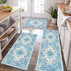 Pauwer Boho Kitchen Rugs Sets Of 3 Farmhouse Kitchen Runner Rugs And Mats Non Skid Washable Kitchen Mats For Floor Cushioned Waterproof Kitchen Floor Mat Laundry Room Area Rug Runner Carpet 14 Pauwer Boho Kitchen Rugs Sets Of 3 Farmhouse Kitchen Runner Rugs And Mats Non Skid Washable Kitchen Mats For Floor Cushioned Waterproof Kitchen Floor Mat Laundry Room Area Rug Runner Carpet -Generic Furniture Shop 61CTmEGpoeL. AC
