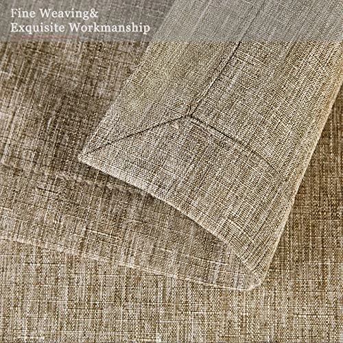 Cloth Placemats Set Of 4, Machine Washable Linen Style Thick Place Mats, Heat Resistant And Easy To Clean Fabric Table Mats For Kitchen Dining Table (13" X 19" (Set Of 4), Mocha) 4 Cloth Placemats Set Of 4, Machine Washable Linen Style Thick Place Mats, Heat Resistant And Easy To Clean Fabric Table Mats For Kitchen Dining Table (13" X 19" (Set Of 4), Mocha) - Image 4