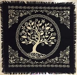 Altar Cloth Alter Tarot Witchery Supplies Celtic Tree Of Life Wica -Generic Furniture Shop 61IYfLPRTSL. AC 1