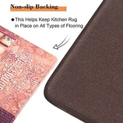 Kitchen Mat Set Of 2 Cushioned Anti Fatigue Mat, Heavy Duty Ergonomic Kitchen Rug 18"x59"+18"x30", Waterproof Non Slip Comfort Foam Kitchen Mats For Floor/Office/Sink/Laundry -Generic Furniture Shop 61KJ0iIWKRL