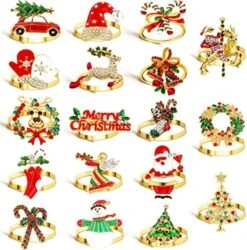 Christmas Napkin Rings Holders For Christmas Dinners Parties, Wedding Adornment, Table Decoration Accessories Dding Adornment, Table Decoration Accessories (Merry Christmas Set, 6) 21 Christmas Napkin Rings Holders For Christmas Dinners Parties, Wedding Adornment, Table Decoration Accessories Dding Adornment, Table Decoration Accessories (Merry Christmas Set, 6) -Generic Furniture Shop 61bqC2mW2L. AC