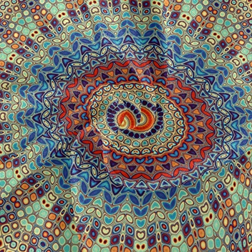 Mandala Round Tablecloth 60 Inch Macrame Lace Table Cloth Table Cover For Kitchen Dinning Tabletop Decor 2 Mandala Round Tablecloth 60 Inch Macrame Lace Table Cloth Table Cover For Kitchen Dinning Tabletop Decor - Image 2