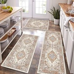 Pauwer Boho Kitchen Rugs Sets Of 3 Farmhouse Kitchen Runner Rugs And Mats Non Skid Washable Kitchen Mats For Floor Cushioned Waterproof Kitchen Floor Mat Laundry Room Area Rug Runner Carpet 15 Pauwer Boho Kitchen Rugs Sets Of 3 Farmhouse Kitchen Runner Rugs And Mats Non Skid Washable Kitchen Mats For Floor Cushioned Waterproof Kitchen Floor Mat Laundry Room Area Rug Runner Carpet -Generic Furniture Shop 61k2yCUSzL. AC