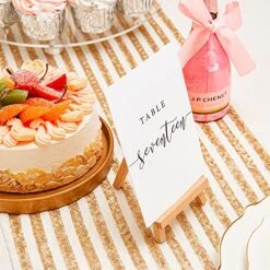 Crisky Table Number Cards 1-30 For Wedding, Anniversary, Birthday, Bridal Shower Party. Black Double-Sided Design 4 X 6 Inch Number One - Thirty & Head Table. -Generic Furniture Shop 61uSa7E7qFL