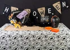 Halloween Party Tabletop Decor, Reusable & Machine Washable Cotton Fabric, Tablecloth, 70" Round, Spooky Portraits 17 Halloween Party Tabletop Decor, Reusable & Machine Washable Cotton Fabric, Tablecloth, 70" Round, Spooky Portraits -Generic Furniture Shop 61x9iROPoZL